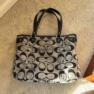 Vintage Coach Tote